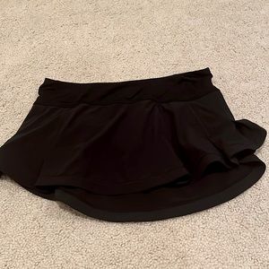 Lululemon bike short cover skirt